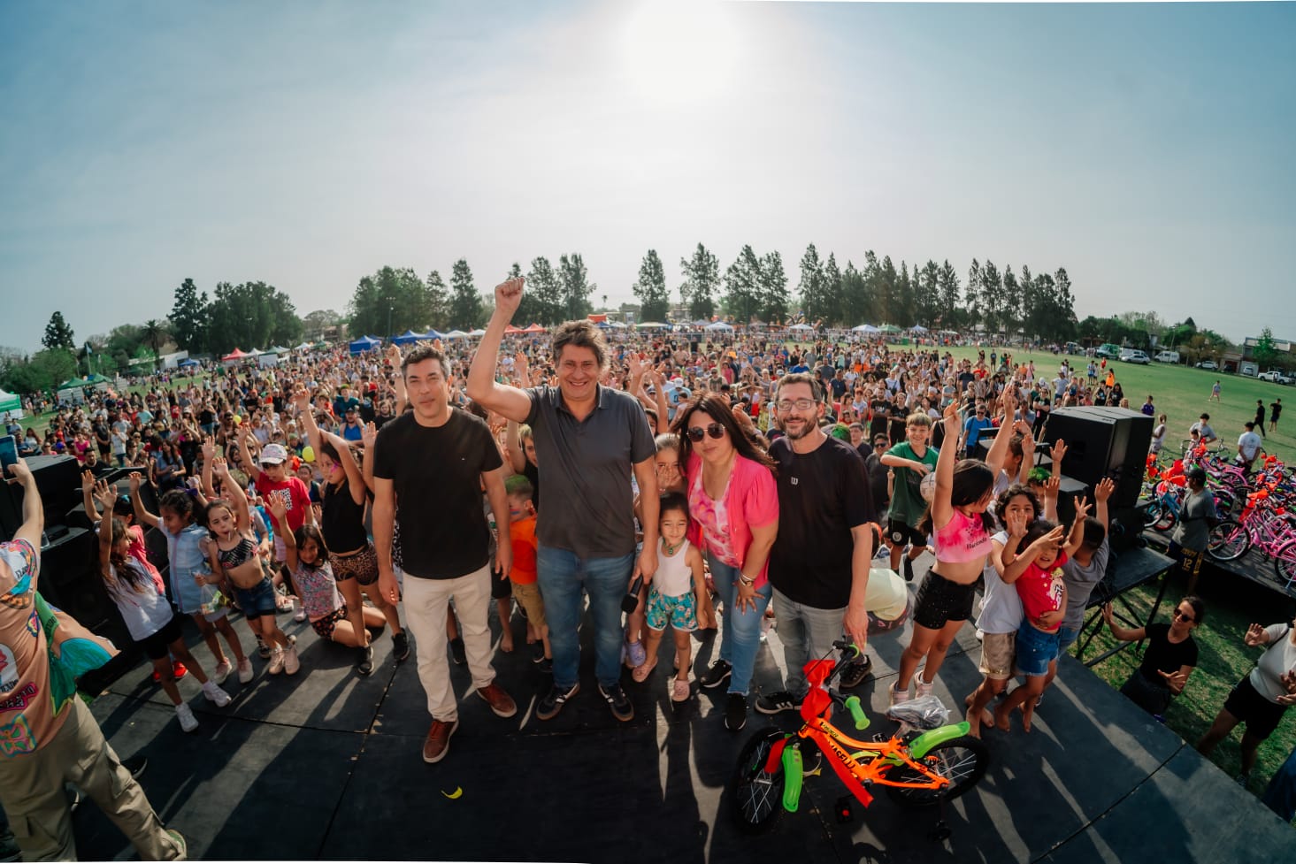 Funes celebró la Primavera de las Infancias: “Los niños merecen vivir mucho mejor”